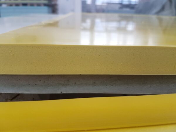 Placa PVC Galbena