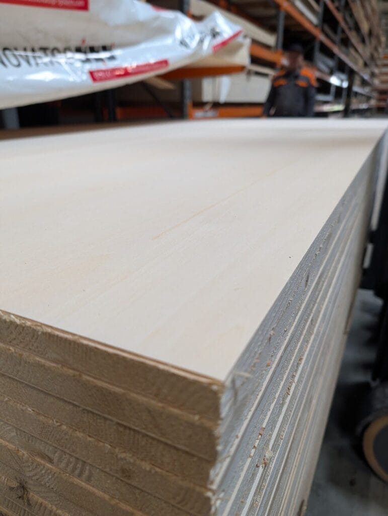 Panel Furniruit Tei A/B 5 Panel Furniruit cu Lemn de Tei AB